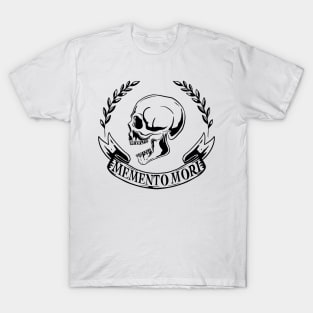 Memento Mori Stoicism Skull T-Shirt